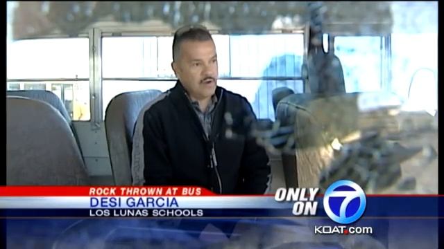 Rock tossed through school bus window смотреть онлайн