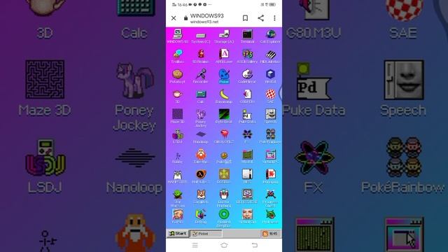 Windows93 in phone😱😱😱.Easy trick смотреть онлайн