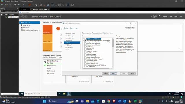 Windows Server 2022 Installing DNS Server смотреть онлайн