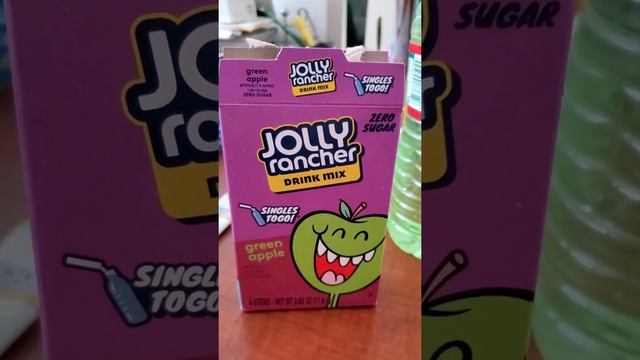 Review on Jolly Rancher Drink Mix Green Apple смотреть онлайн