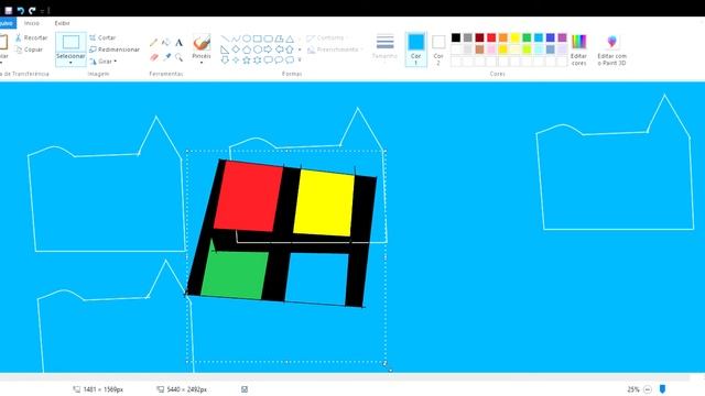 How to draw Windows 98 in ms paint смотреть онлайн