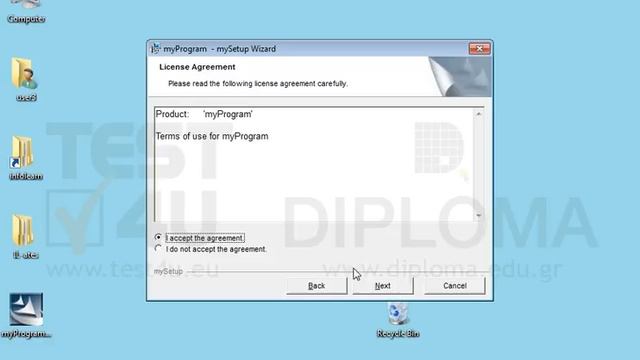 Install the myProgram_setup.exe application stored on your desktop. смотреть онлайн