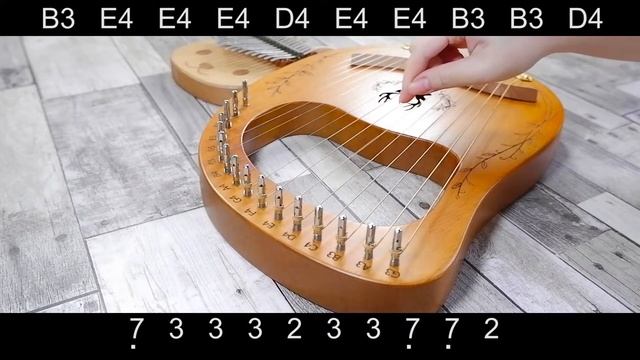 Squid Game Doll Song Kalimba, Lyre cover with tab | Red Light, Green Light Song смотреть онлайн