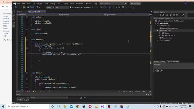 Value Noise C++ and SFML смотреть онлайн