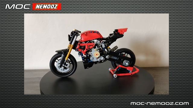 LEGO 42107 Ducati Monster V4 version смотреть онлайн