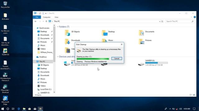 CLEAR STORAGE AFTER WINDOW INSTALLATION - How to Clean C Drive In Windows 10 (Make Your PC Faster) смотреть онлайн