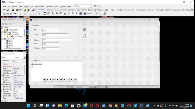 Tutorial Membuat Database Menggunakan C++ BUILDER 6 || Windows 10 11 смотреть онлайн