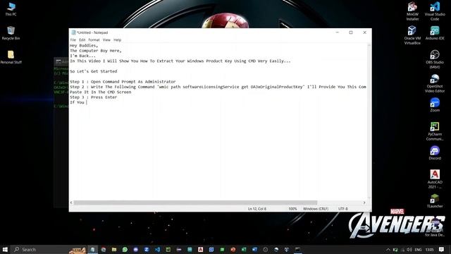🔑 Mastering Windows Product Key Retrieval | CMD Method | The Computer Boy | TechArtistryForge смотреть онлайн
