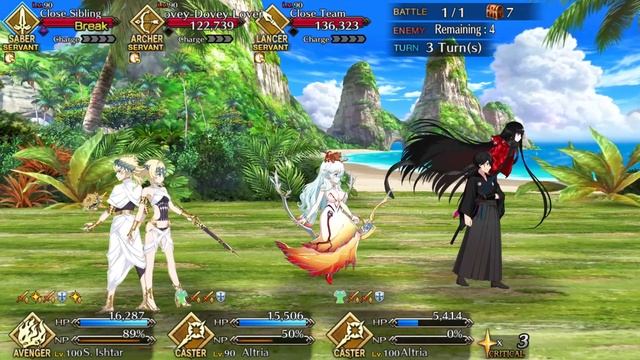 Fate/Grand Order part 1851: Close Servant Party (6T clear) смотреть онлайн
