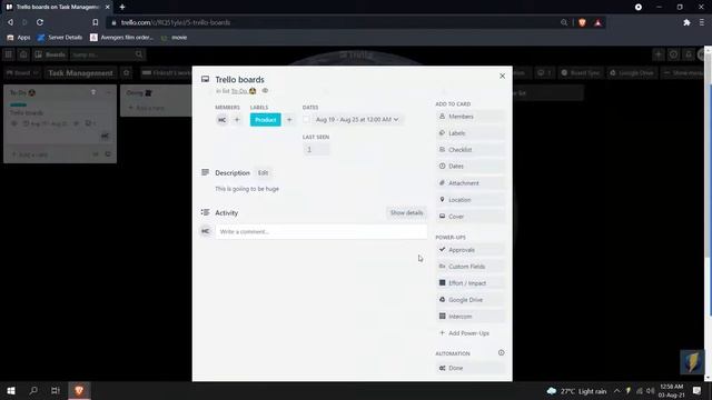 Trello - How to create tasks смотреть онлайн