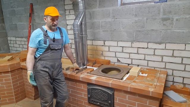 Печной комплекс, русская печь, мангал,печь под казан,печь с лежанкой.Выпуск 13 смотреть онлайн