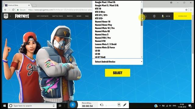 How to download Fortnite on Android Devices!!🔥🔥List of Compatible Phones!!🔥 смотреть онлайн