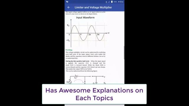 Electronic Circuits Android App смотреть онлайн