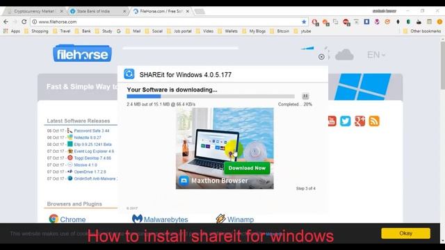 How to install SHAREit for Windows смотреть онлайн