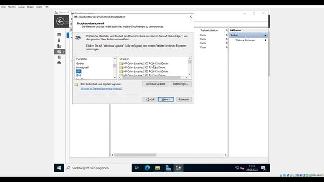 Print Server on Microsoft Windows Server installation смотреть онлайн