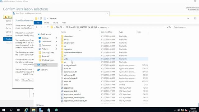Installing .NET Framework 3.5 on Windows Server смотреть онлайн