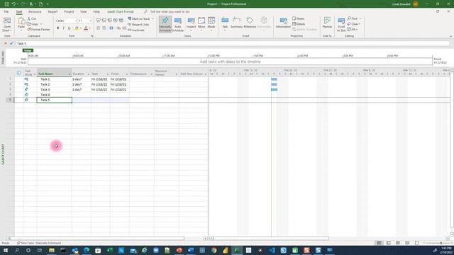 PS2 04 Task Modes: Manual and automatic tasks in Microsoft Project смотреть онлайн
