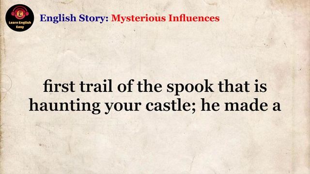 Improve your English 🔥 Mysterious Influences | English Level 3 смотреть онлайн