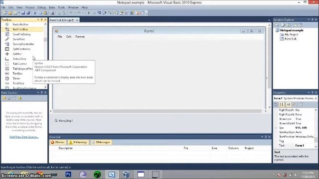 How to make a notepad in visualbasic смотреть онлайн