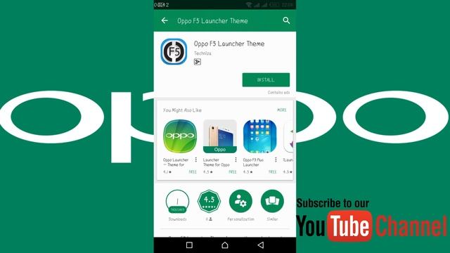 Install Oppo f5 Launcher on Any Android Device No Root смотреть онлайн