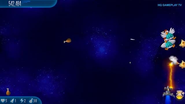 Chicken Invaders 5 HD Gameplay | Windows PC (Lots of Chicken Drumsticks) смотреть онлайн