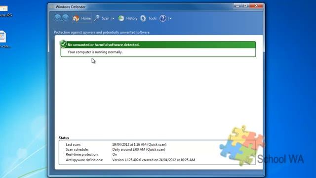 28. Windows 7 Essential - Windows Defender смотреть онлайн