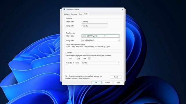 How to add day of the week to the Taskbar Clock in Windows 11/10 смотреть онлайн