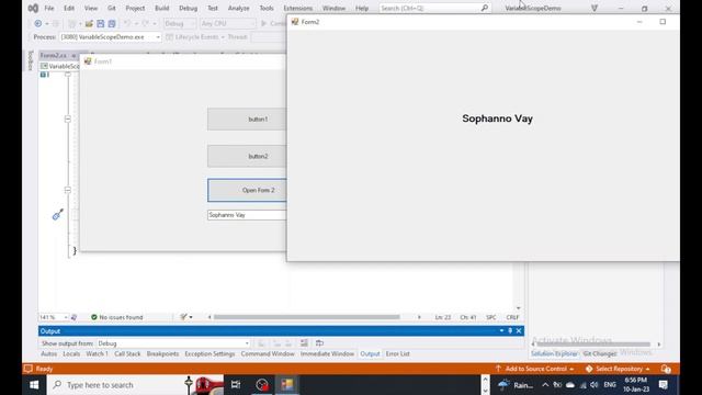 S01 - Variable Scope and Working With Multiple Forms смотреть онлайн