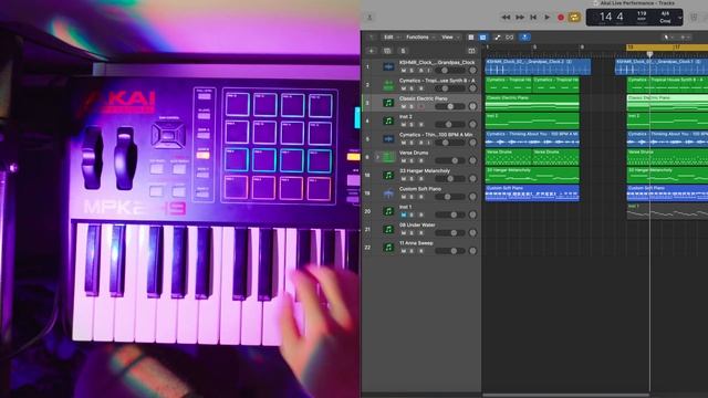 HOW TO LIVE LOOP - (Logic Pro & Akai MPK249) смотреть онлайн