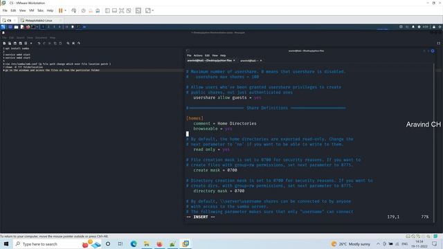 how to install & configure samba in Kali Linux смотреть онлайн