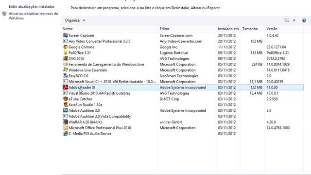 Desinstalando um programa no Windows 8 смотреть онлайн