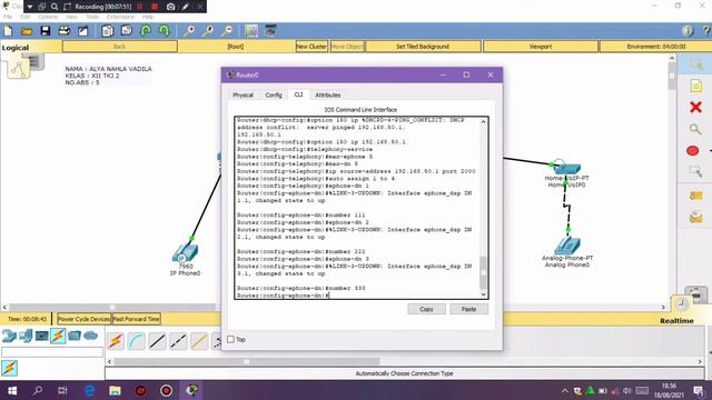 Simulasi Instalasi Server Softswitch Berbasis SIP Menggunakan Cisco Packet Tracer смотреть онлайн