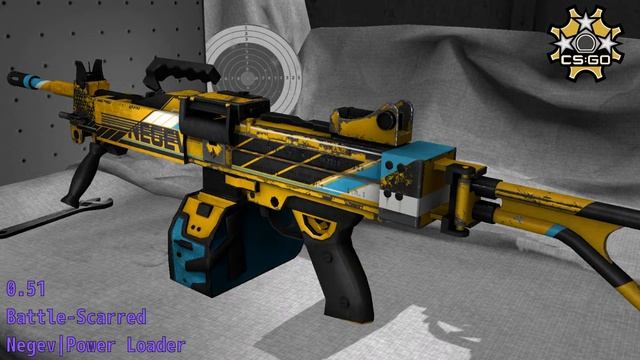 Negev Power Loader Wear/Float смотреть онлайн
