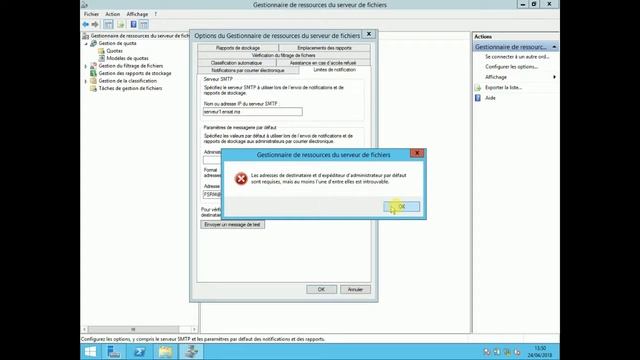 10 Configuration de File Server Resource Manager (FSRM) смотреть онлайн
