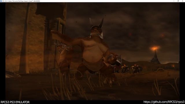 RPCS3 PS3 Emulator - The Lord of the Rings: Aragorn's Quest Ingame! VULKAN (389d806f) смотреть онлайн