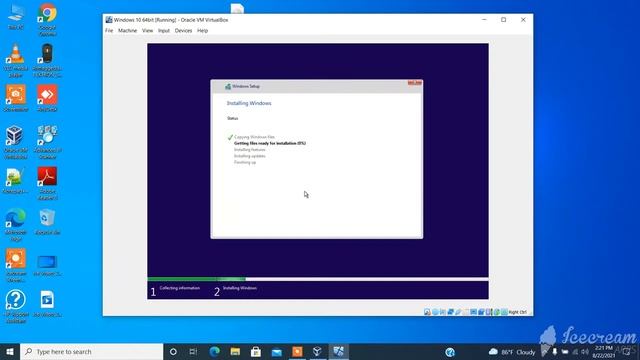 How to install Windows 10 on VirtualBox смотреть онлайн