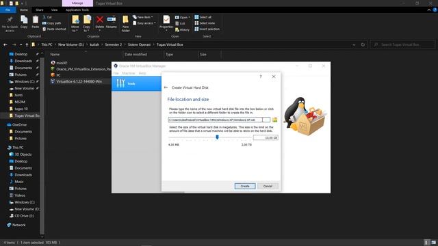 Instalasi OS dan Import OVA pada Oracle Virtual Box || M. Desfreezal Zurarah Bartien смотреть онлайн