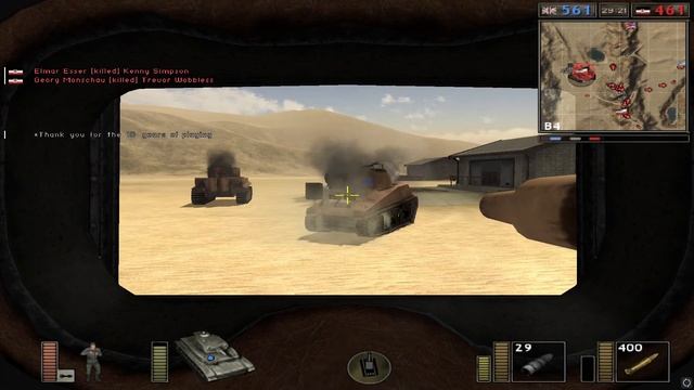 Battlefield 1942 puh Attacks Enemy With His M4 Sherman Tank смотреть онлайн