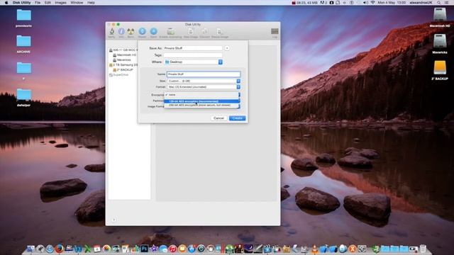 English Mac Tutorial #5 - How to create a password-locked folder смотреть онлайн