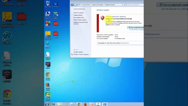 How To Disable auto Updates in Windows 7 смотреть онлайн