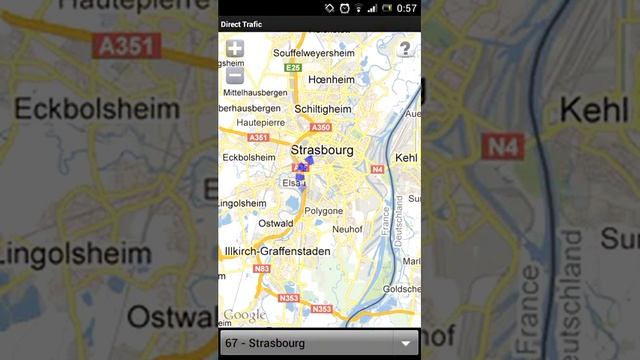Trafic en temps réel sur Android смотреть онлайн