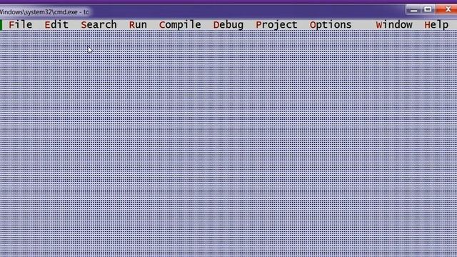 C Language Compiler Open Process, through Ms-Dos смотреть онлайн