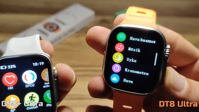 GS8+ Ultra vs DT8 Ultra Smarwatch Karşılaştırma | Almadan Önce İki Kez Düşünün! смотреть онлайн
