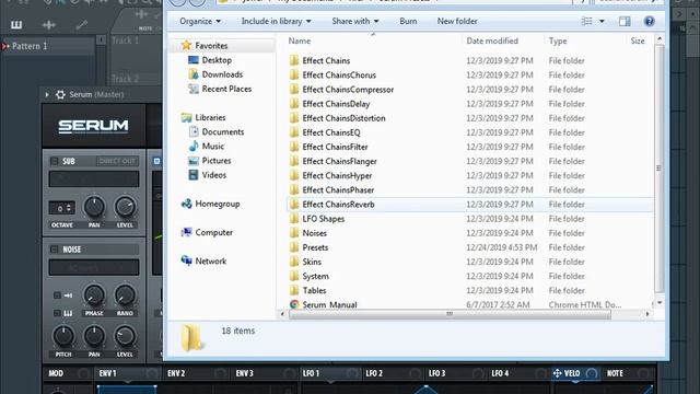 how to add & load Serum Presets смотреть онлайн