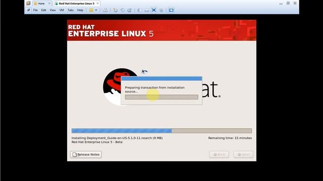 RedHat Enterprise Linux 5 Installation смотреть онлайн