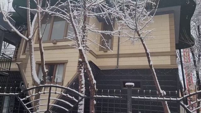 ШЫМКЕНТ/ФЕВРАЛЬ 2022/ДОЛГОЖДАННЫЙ СНЕГ В ШЫМКЕНТЕ. смотреть онлайн