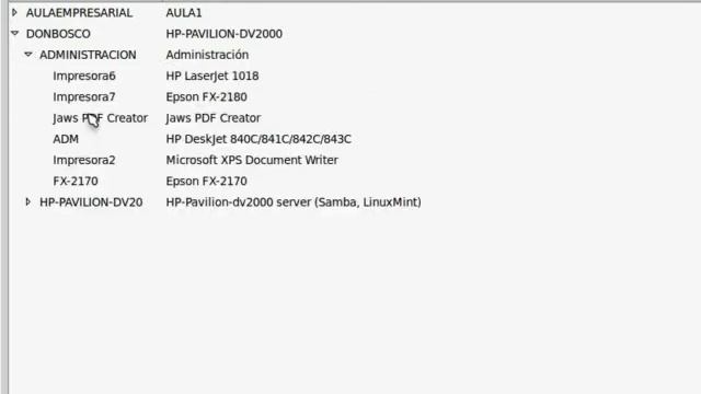 Conectar impresora en red: LinuxMint10-WinXP смотреть онлайн