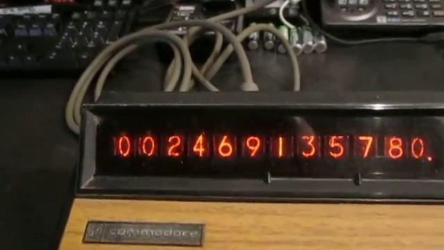 The Retro Gamer! - Nixie Tube Casio 121-A & Commodore 512 Calculator Clock Canton NC смотреть онлайн