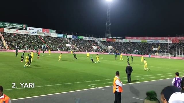 DENİZLİSPOR 1 - 2 FENERBAHÇE MAÇ ÖZETİ смотреть онлайн