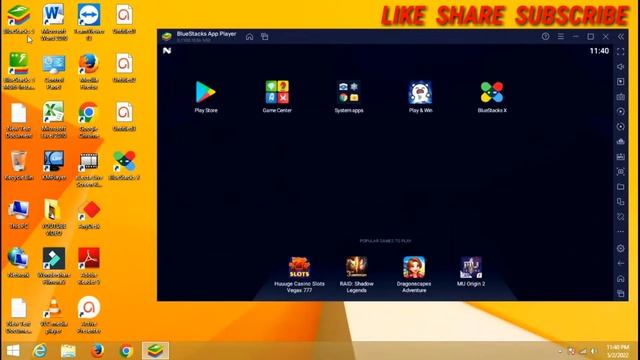 How To download and Install BlueStacks 5 For Desktop or Laptop on Windows 7,8,10 in Hindi | смотреть онлайн